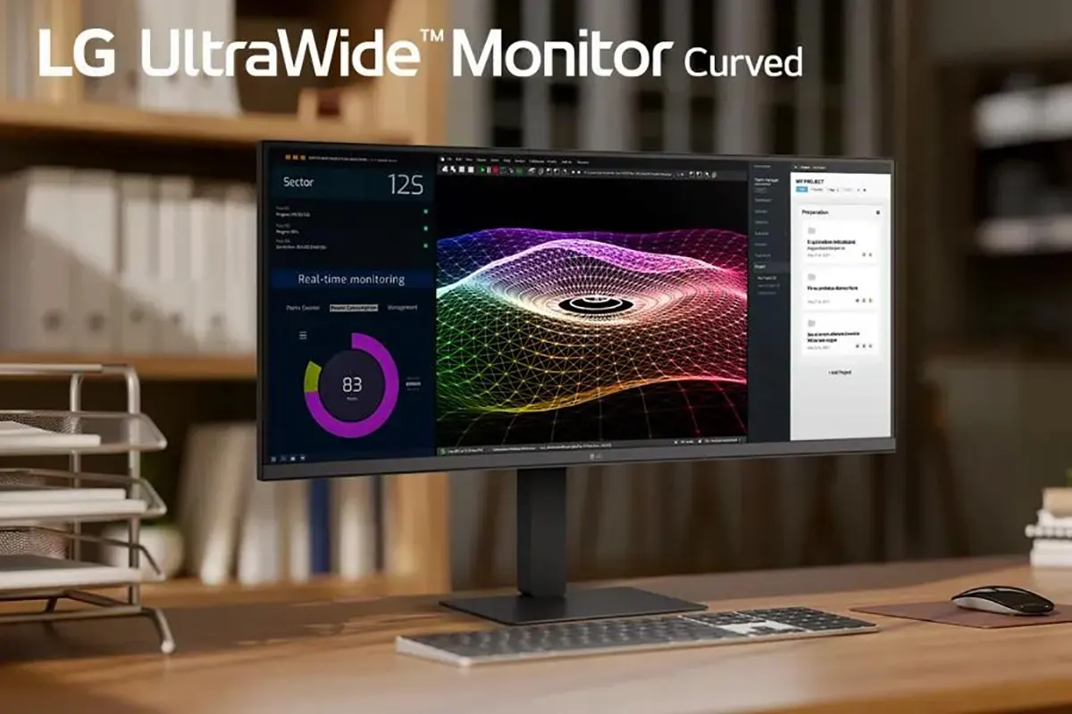 LG 34U650A-B 34-inch WQHD 100Hz IPS UltraWide Curved Monitor with Built-in KVM/Power Price in BD
